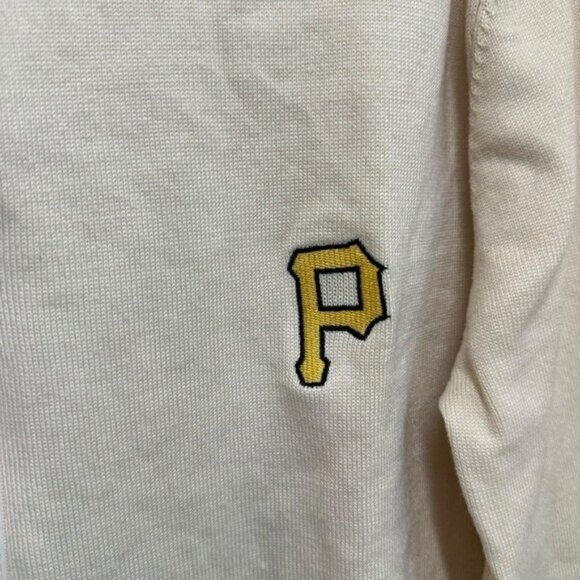 Pittsburgh Pirates Men's XL Full Zip Cardigan Sweater PNC Logo MLB Baseball SGA - Picture 4 of 7